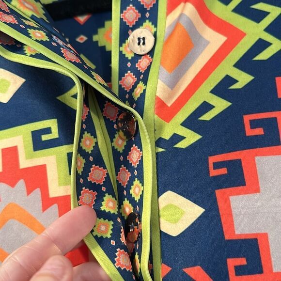 Gretchen Scott Popover Oberoi Top size small - Picture 5 of 7